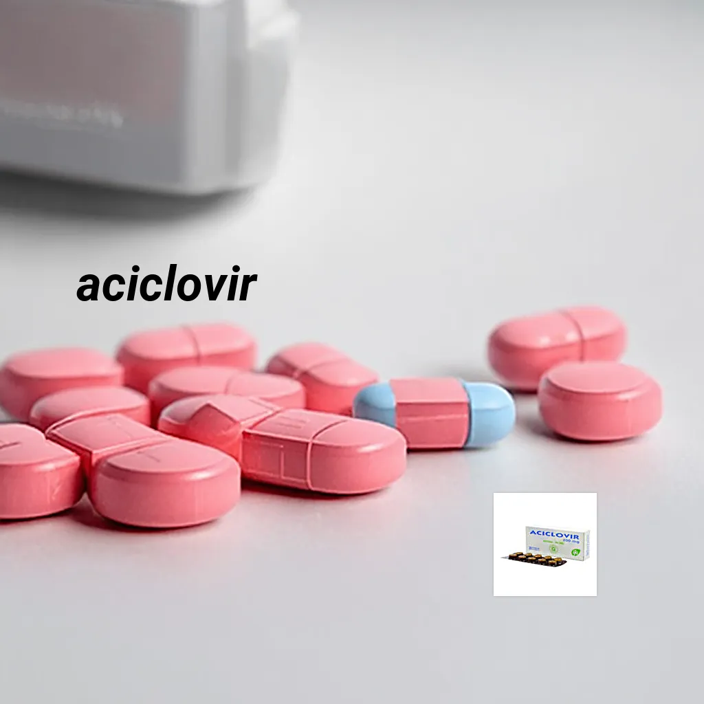 Aciclovir se vende con receta medica